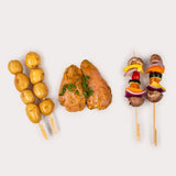 Chicken & Veggies with Potato Skewers Combo