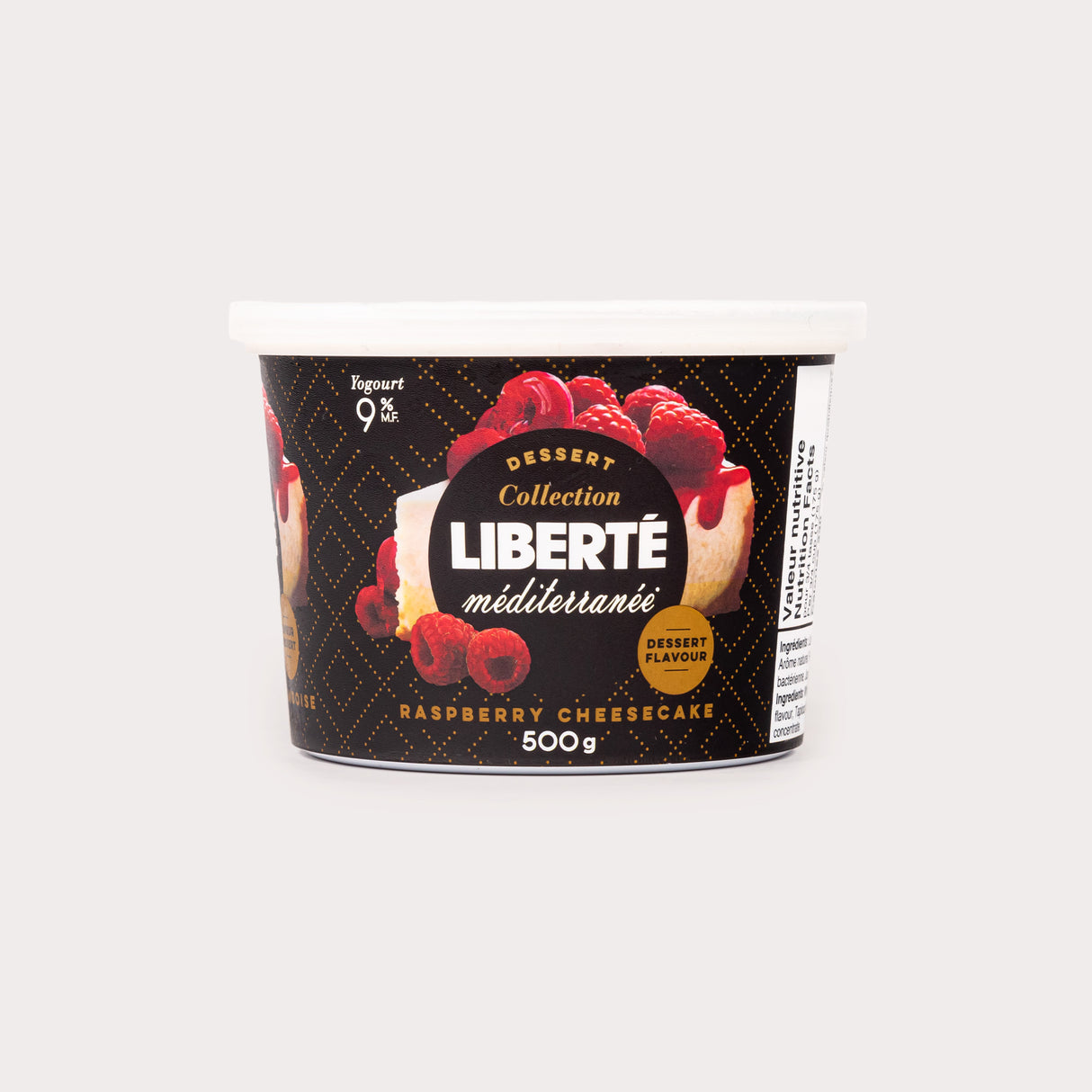 Yogurt, Raspberry Cheesecake