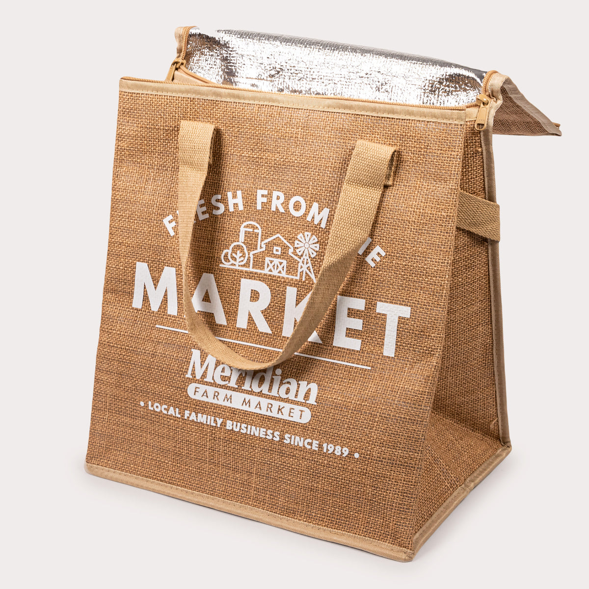 Local Jute Bag, Insulated, Fresh from the Market