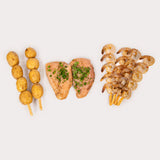Chicken & Prawns with Potato Skewers Combo
