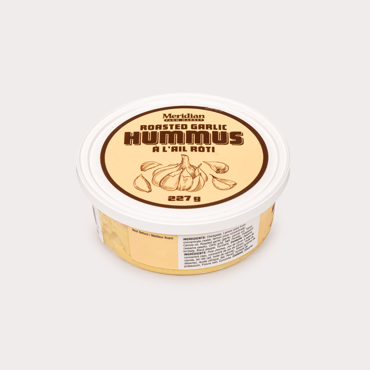 Local Hummus, Roasted Garlic