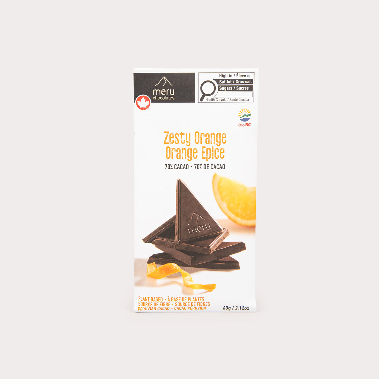 Local Chocolate Bar, Zesty Orange