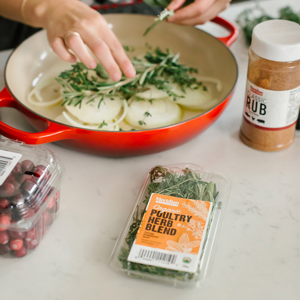 Organic Fresh Herbs, Poultry Blend