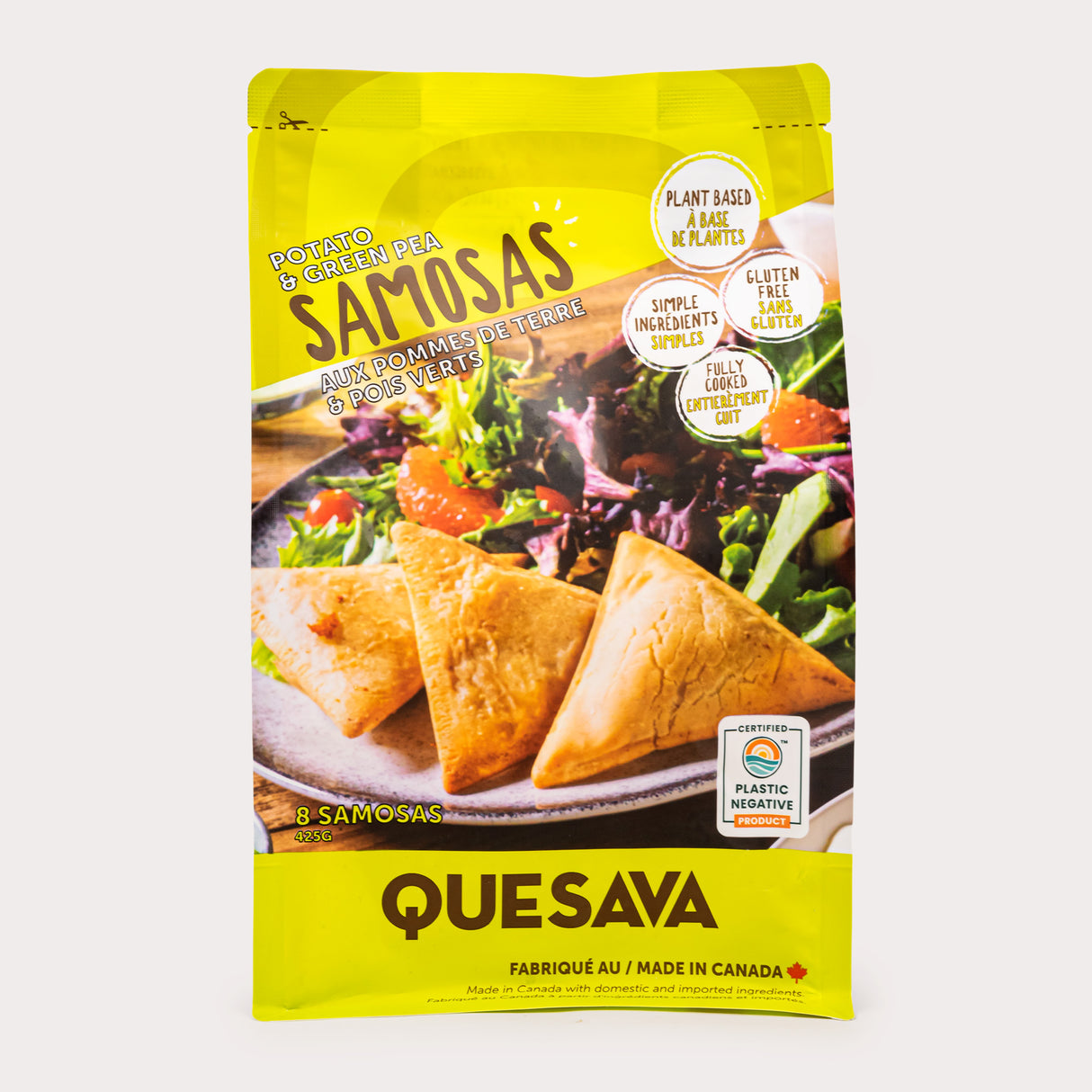 Local Samosa, Plant Based Green Pea Potato