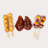 Chicken & Veggies with Potato Skewers Combo