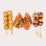 Chicken & Veggies with Potato Skewers Combo