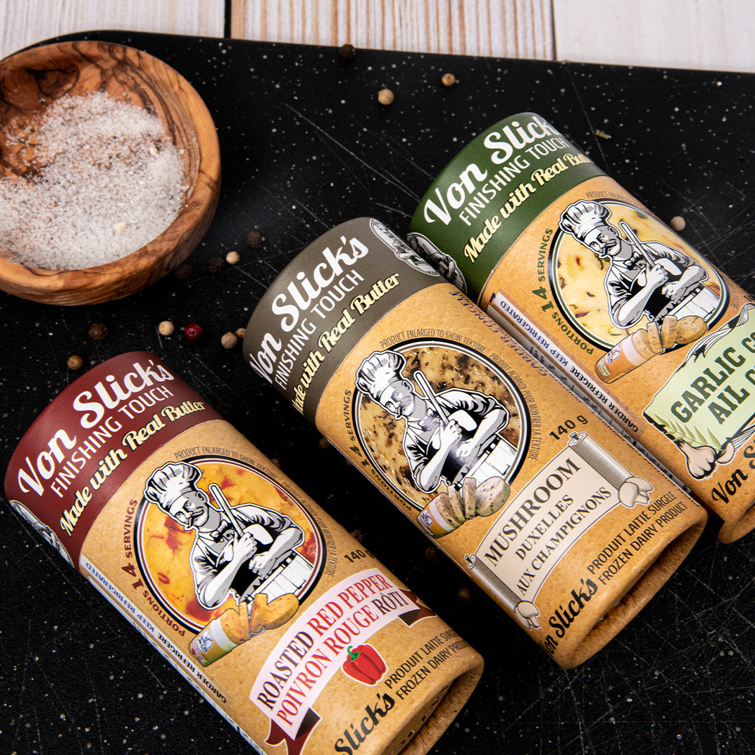 Infused Butter, Garlic Confit