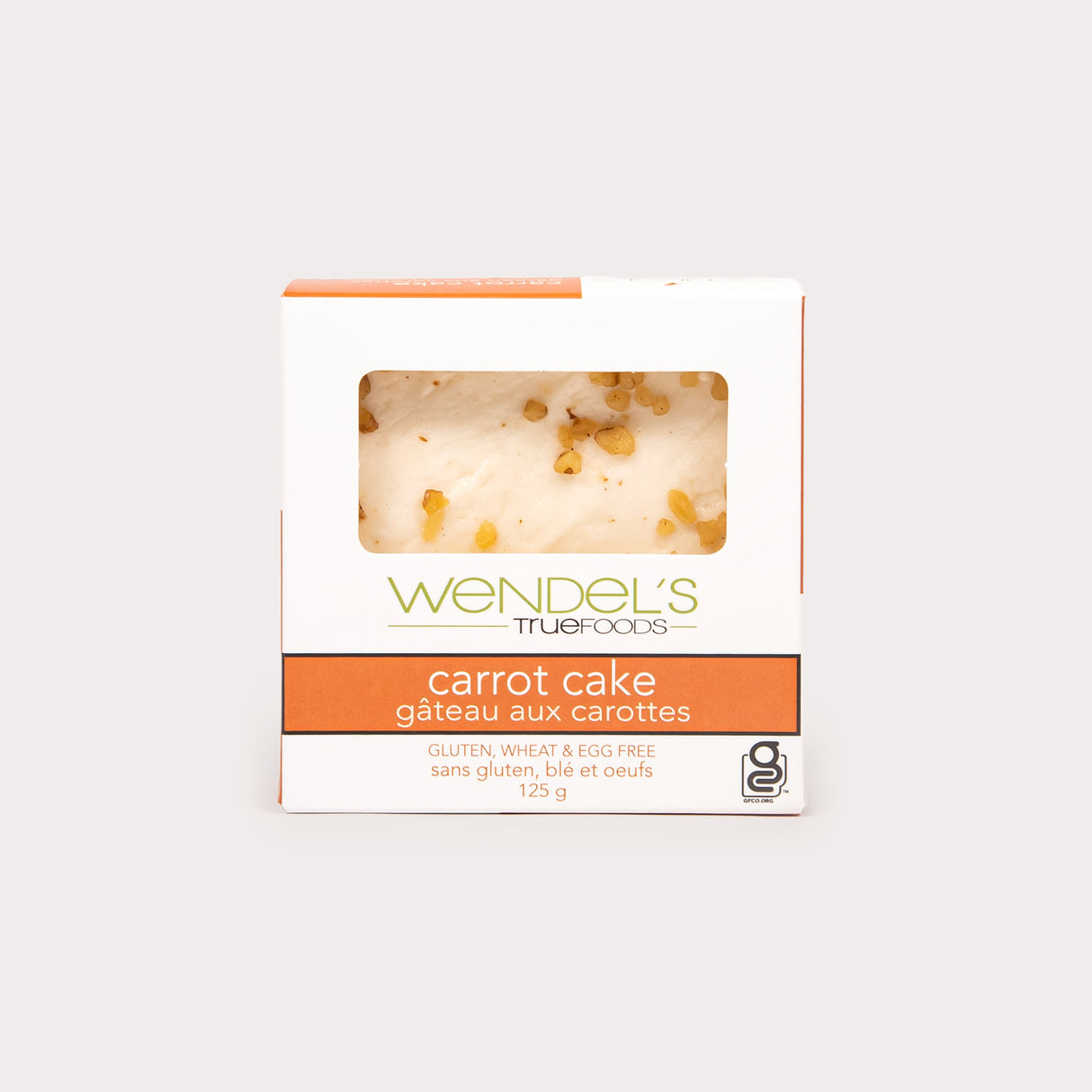 Local Gluten-Free Cake, Carrot (Frozen)