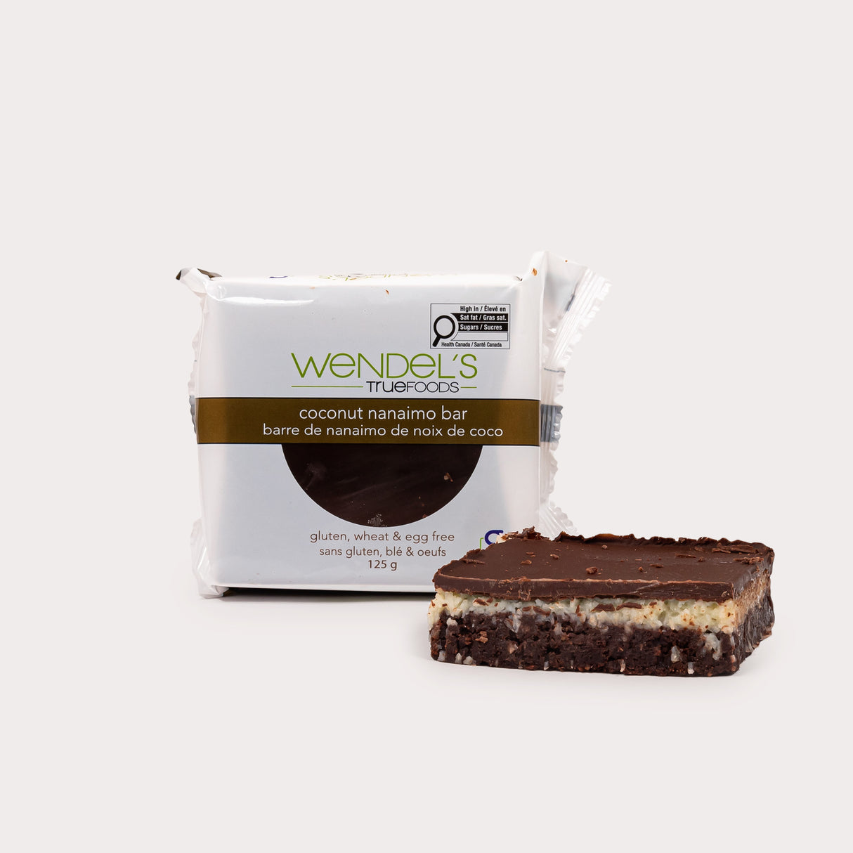 Local Gluten-Free Bars, Coconut Nanaimo (Frozen)