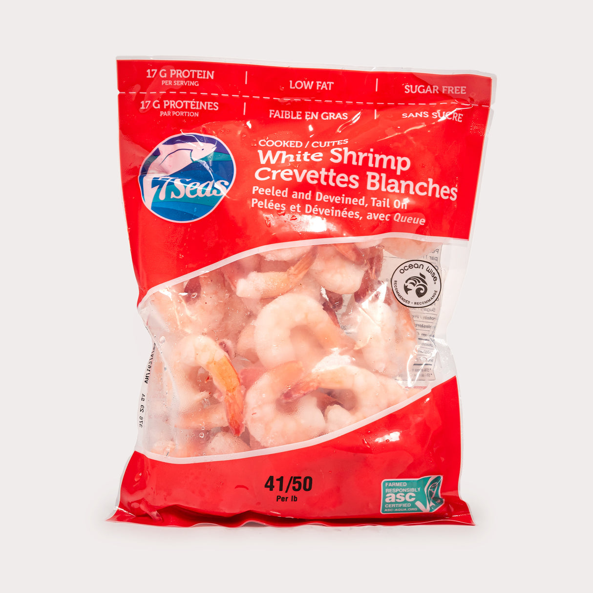 Shrimp, Cooked White 41/50