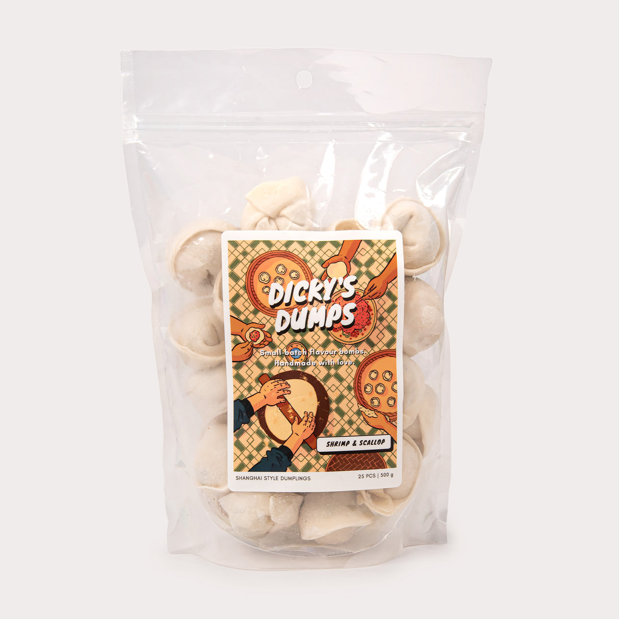 Local Dumplings, Shrimp & Scallop (Frozen)