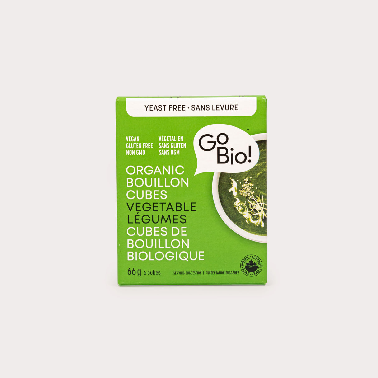 Organic Bouillon Cubes, Gluten Free, Yeast Free Vegetable