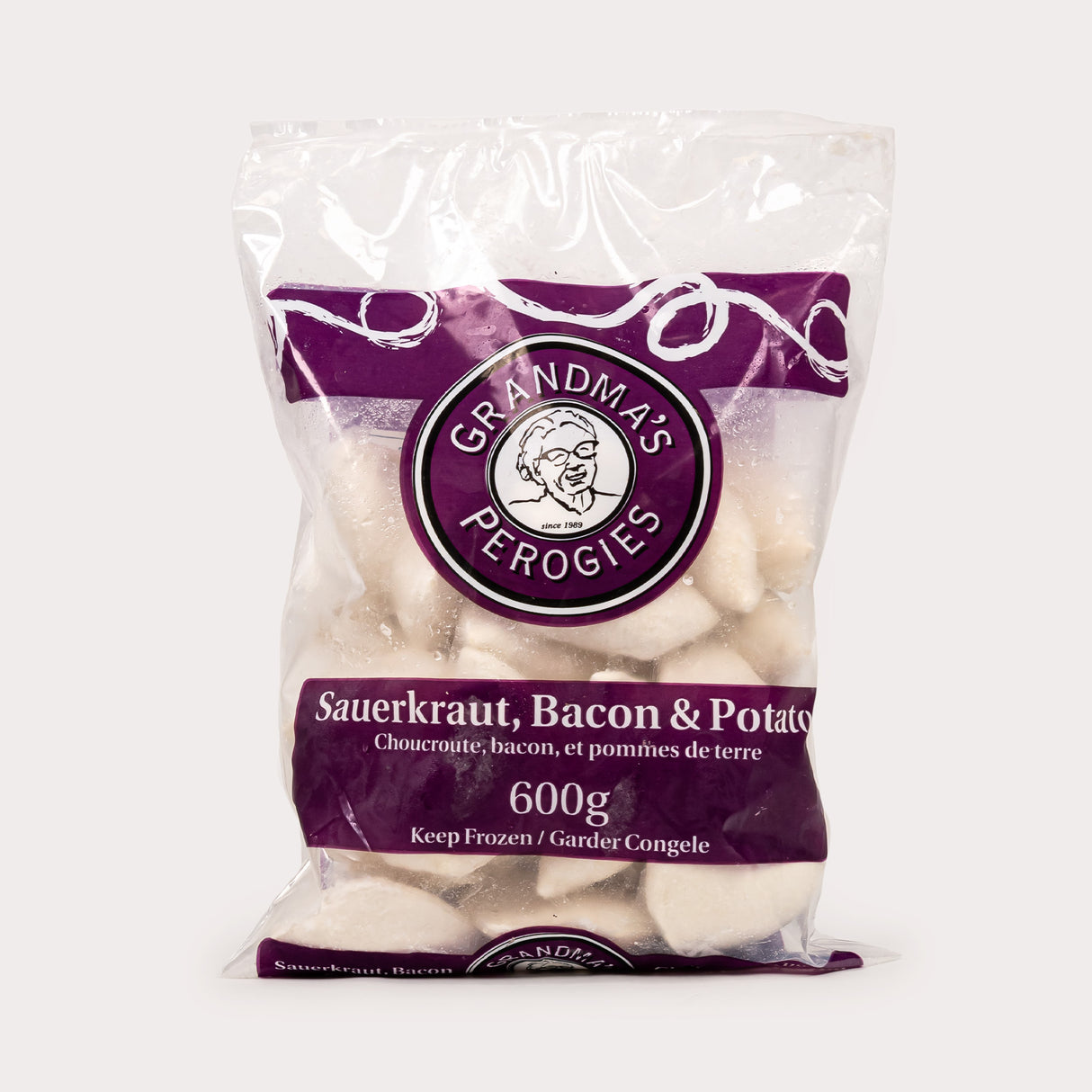 Local Perogies, Sauerkraut & Bacon