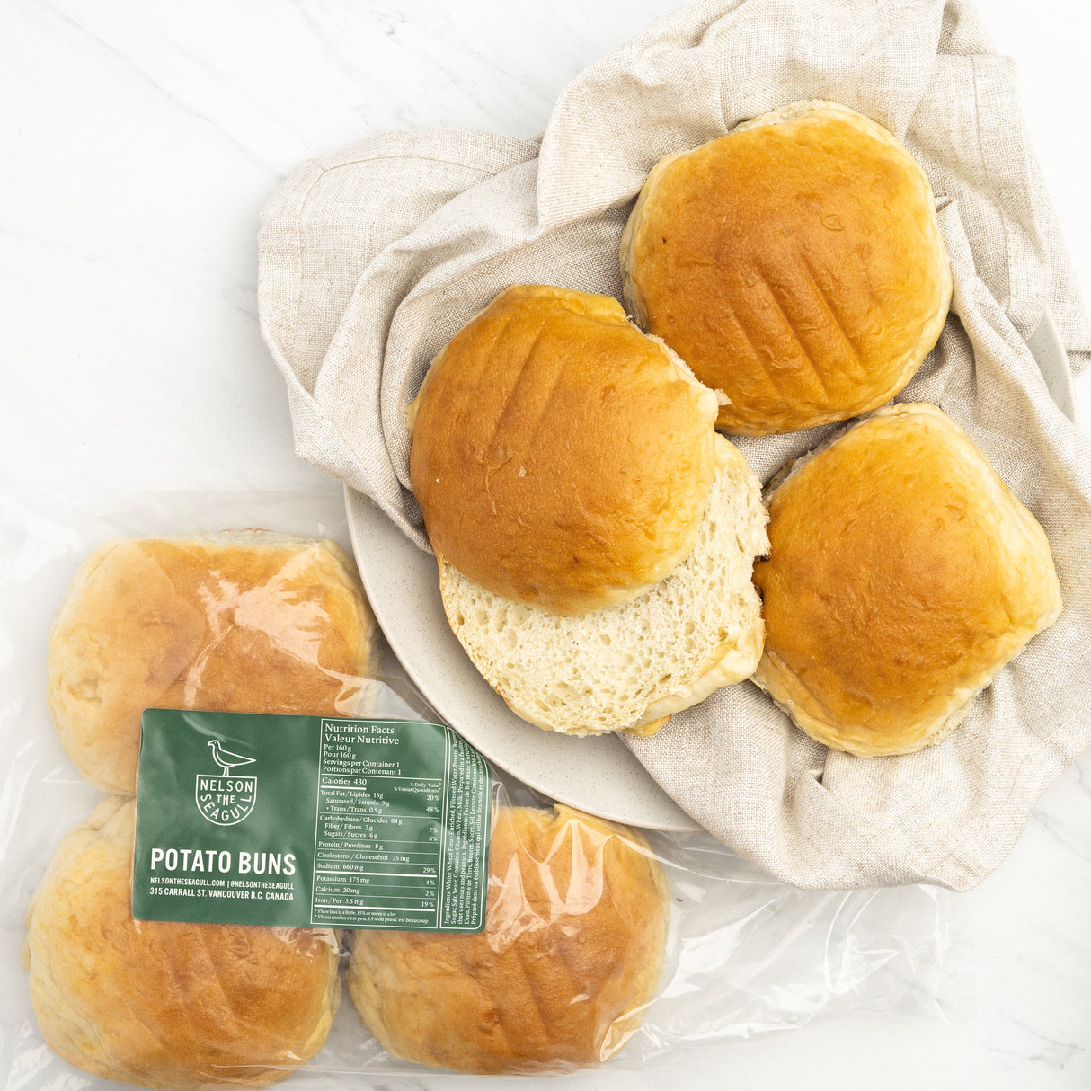 Local Buns, Potato (Frozen)