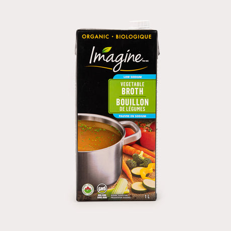 Organic Low Sodium Broth, Vegetable