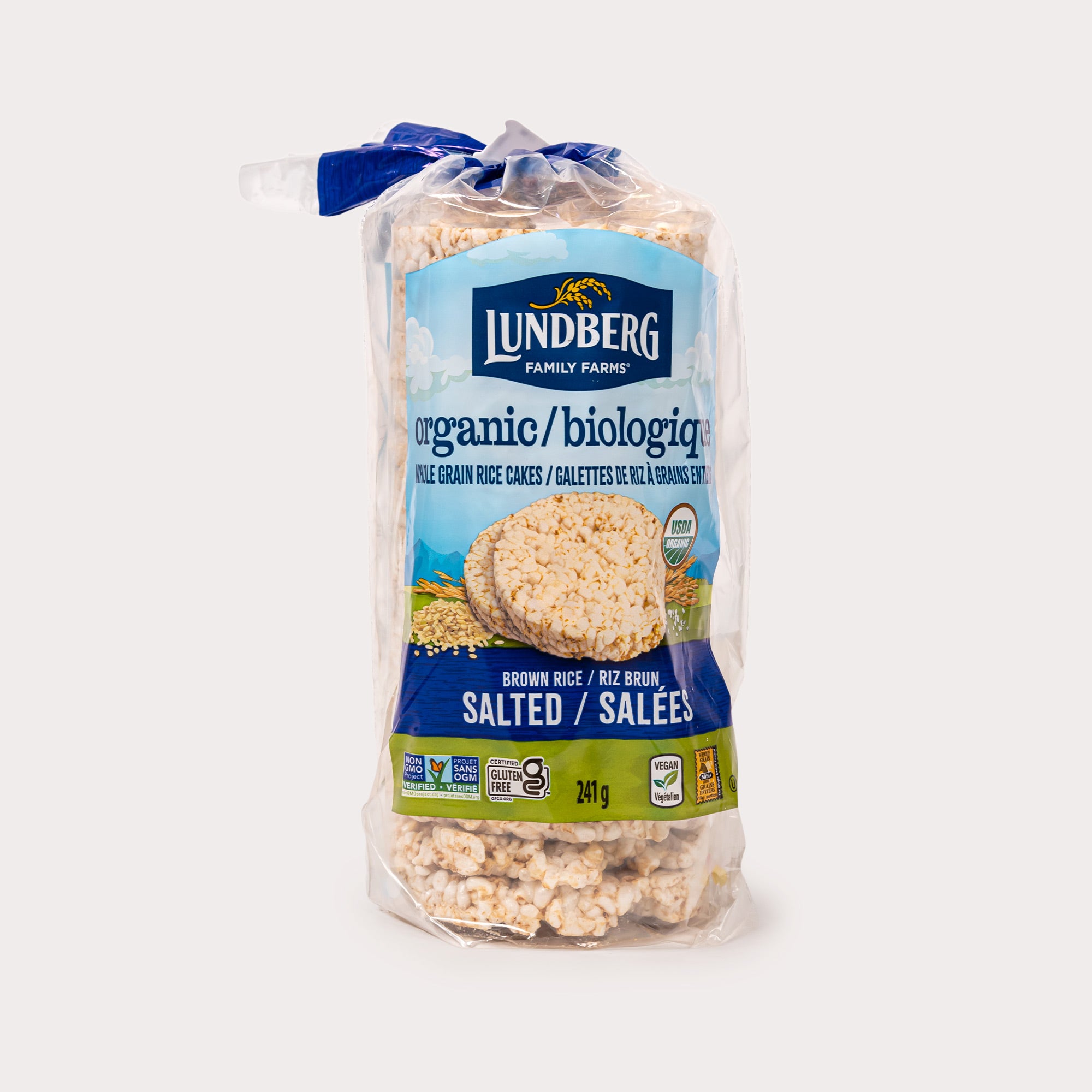 Lundberg Rice Cakes, Wild, Salted, Organic, Gluten Free - Azure Standard