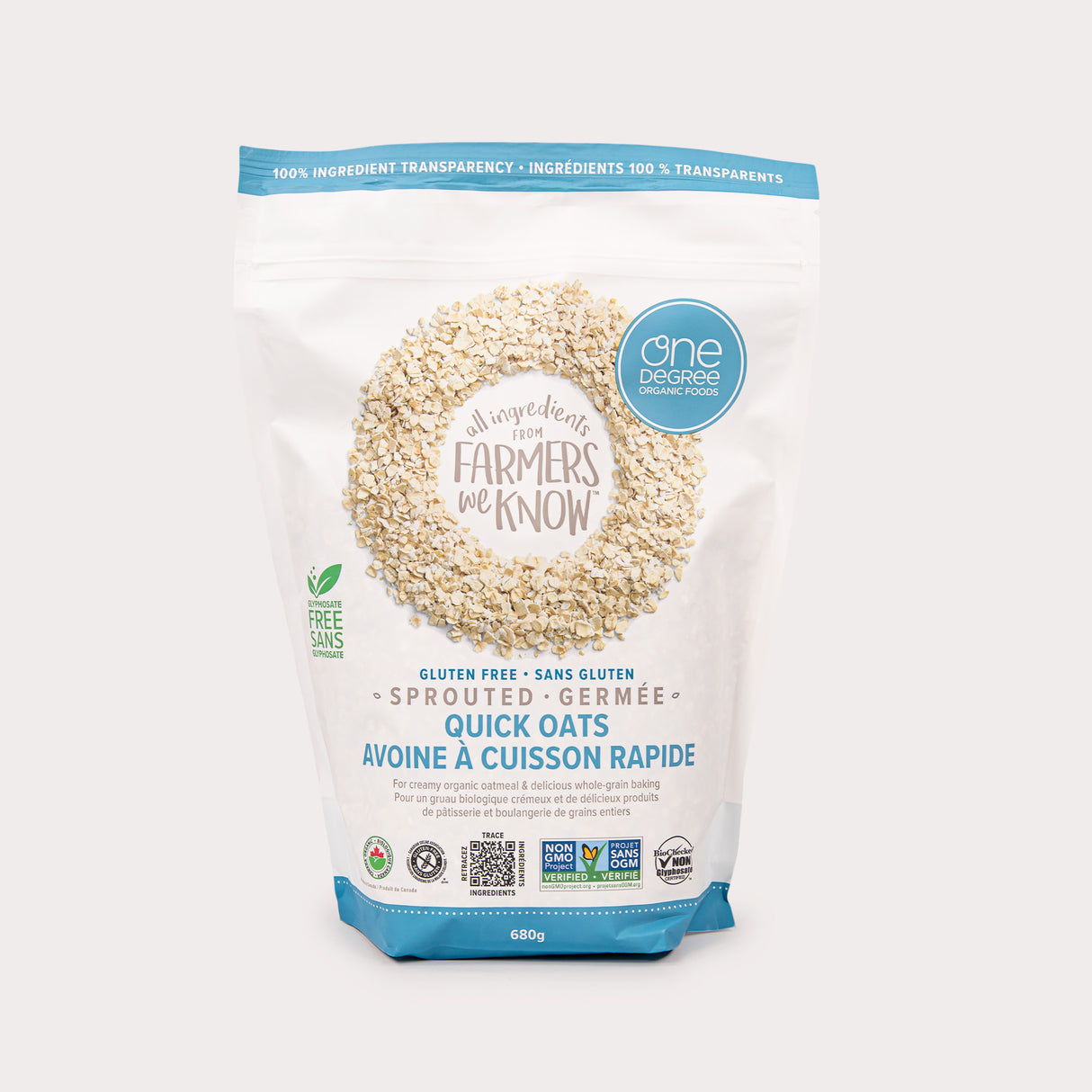Local Quick Oats, Sprouted