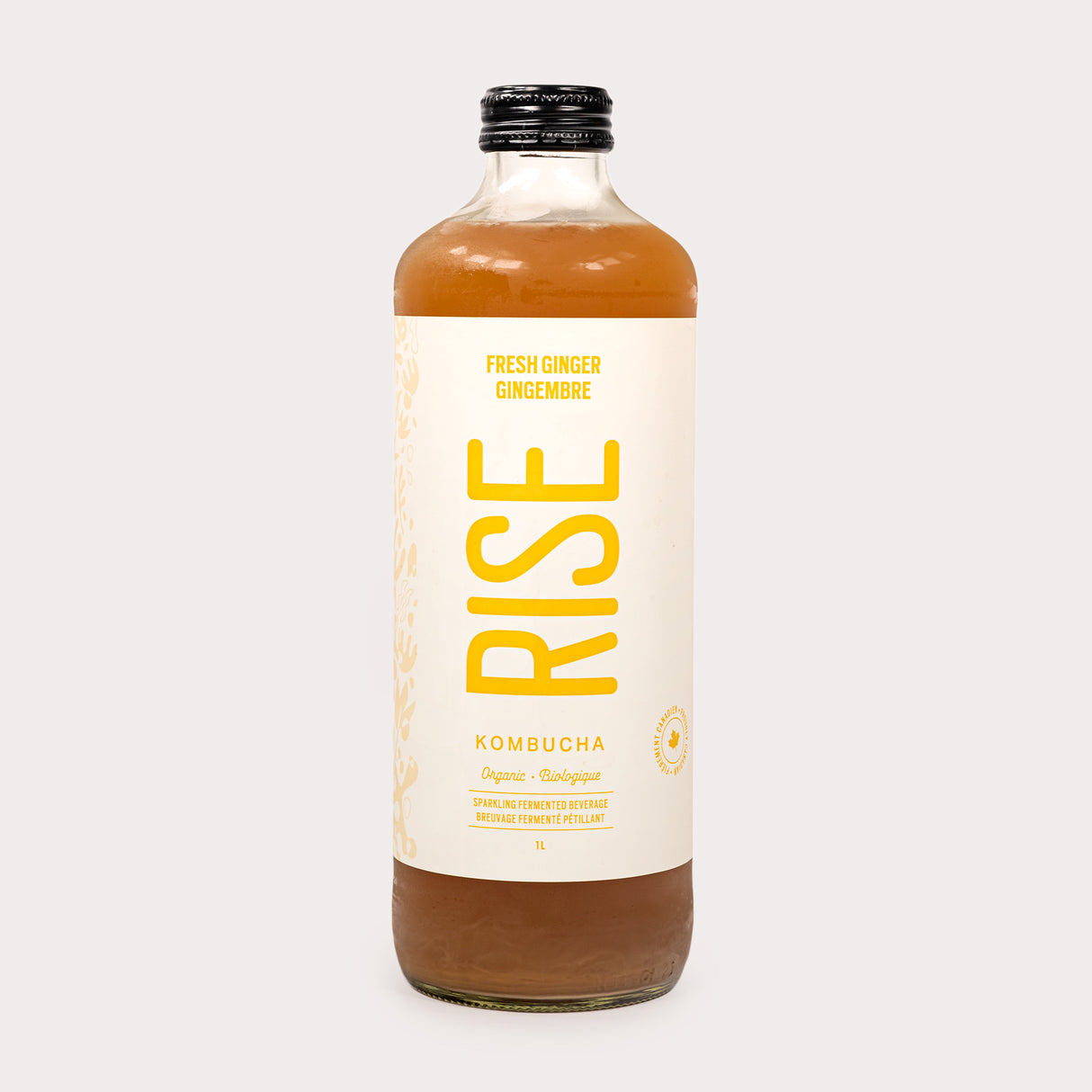 Organic Kombucha, Fresh Ginger