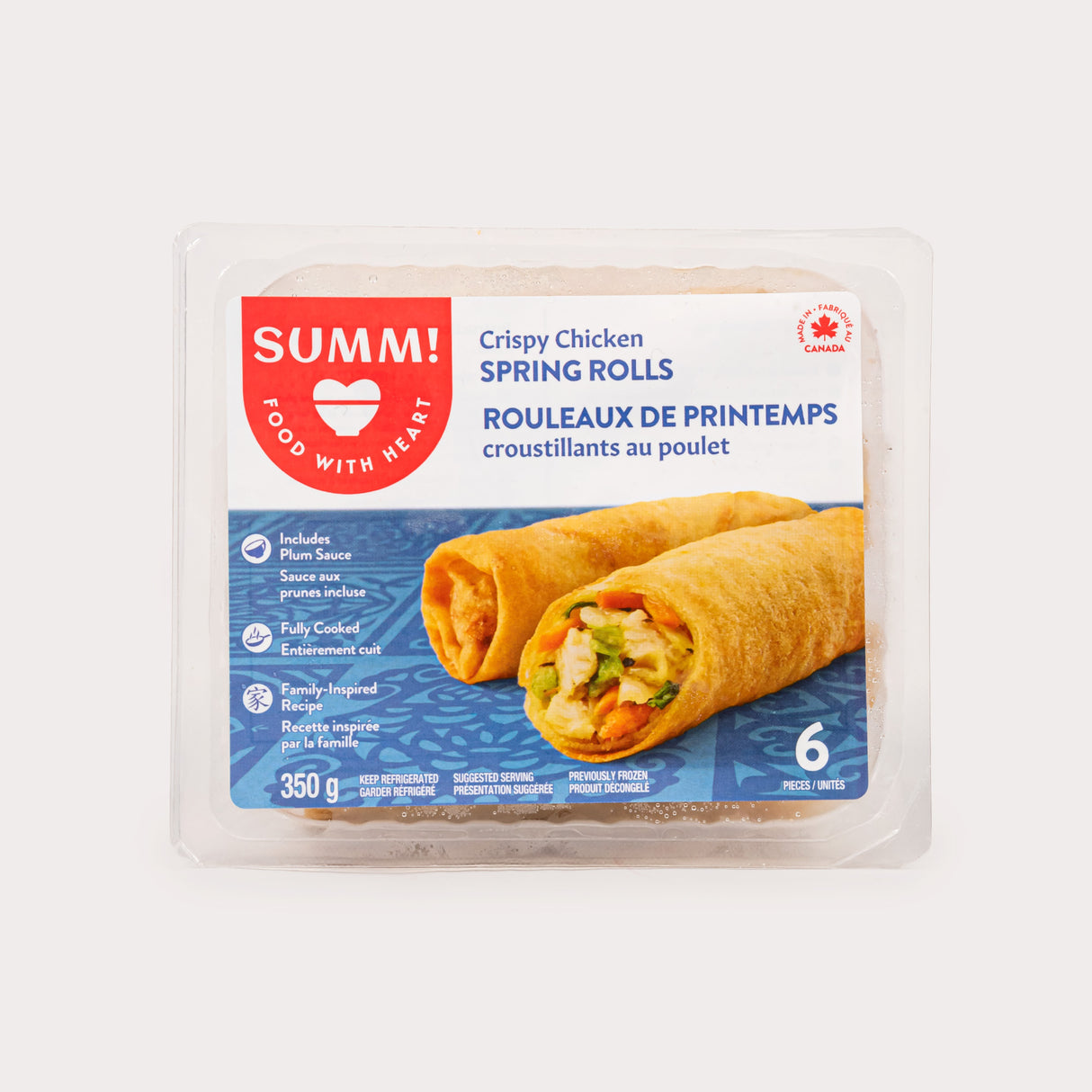 Local Spring Rolls, Crispy Chicken