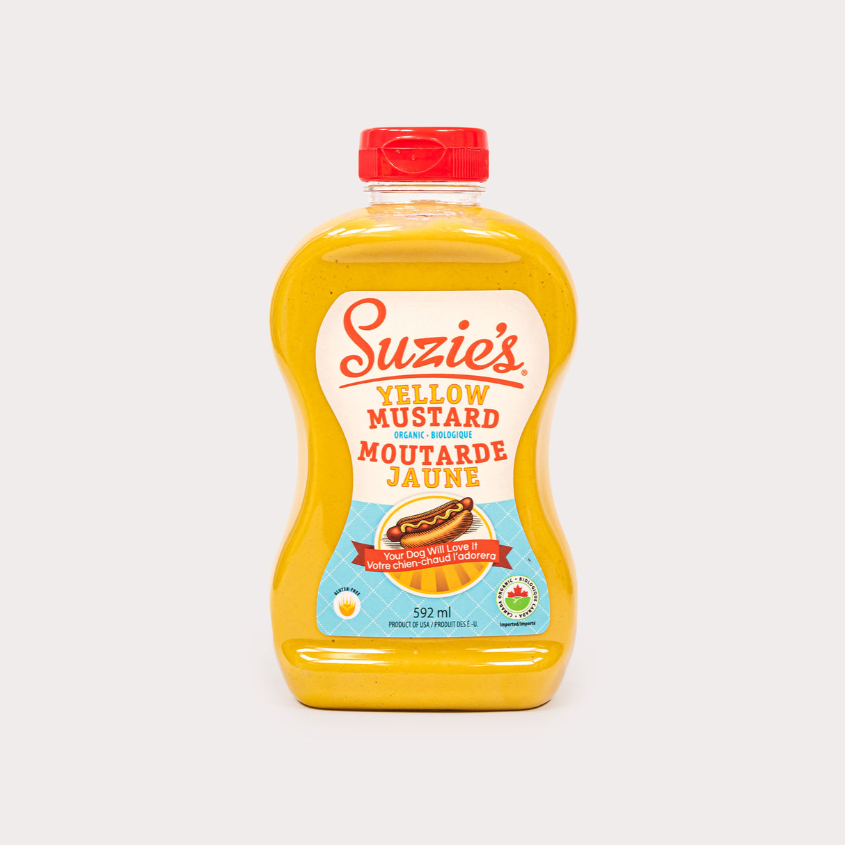 Organic Gluten Free Mustard, Yellow