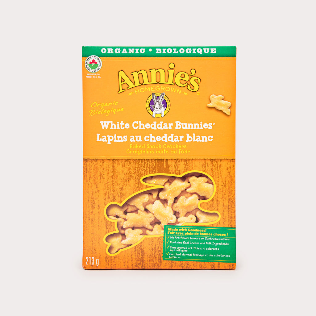 Organic Crackers, White Cheddar Bunnies