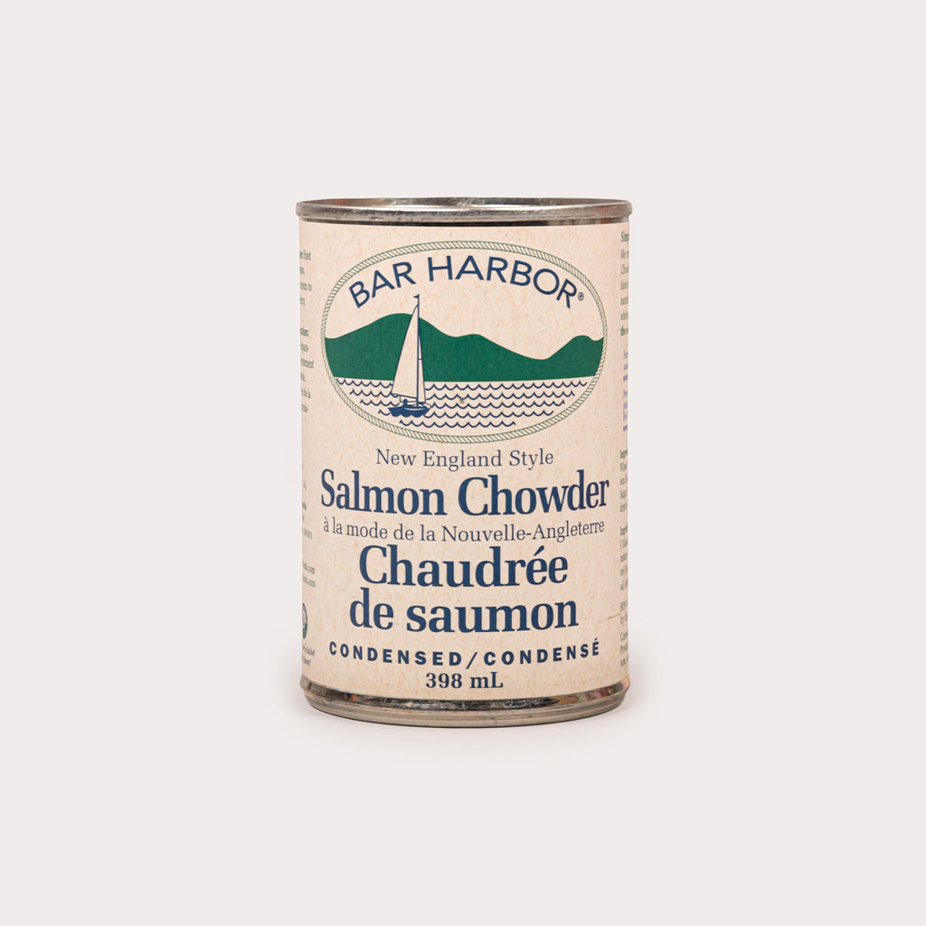 Salmon Chowder, New England Style