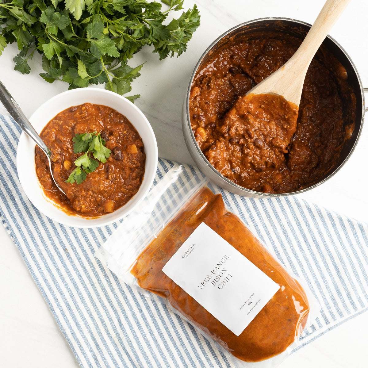 Local Chili, Free-Range Bison