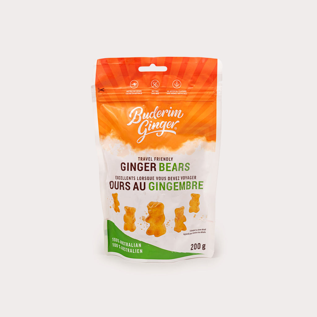 Non GMO Candy, Ginger Gummy Bear
