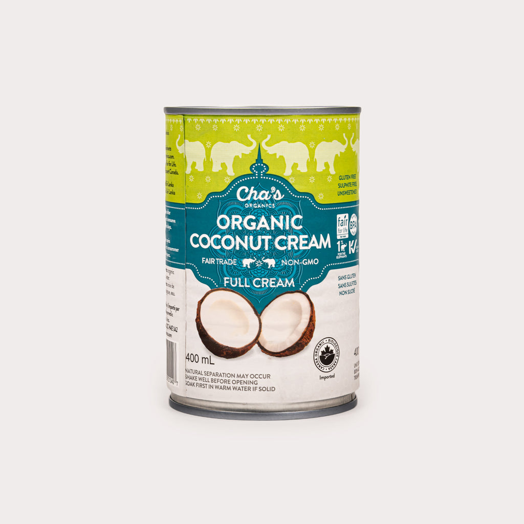 Organic Fair Trade Cream, Coconut