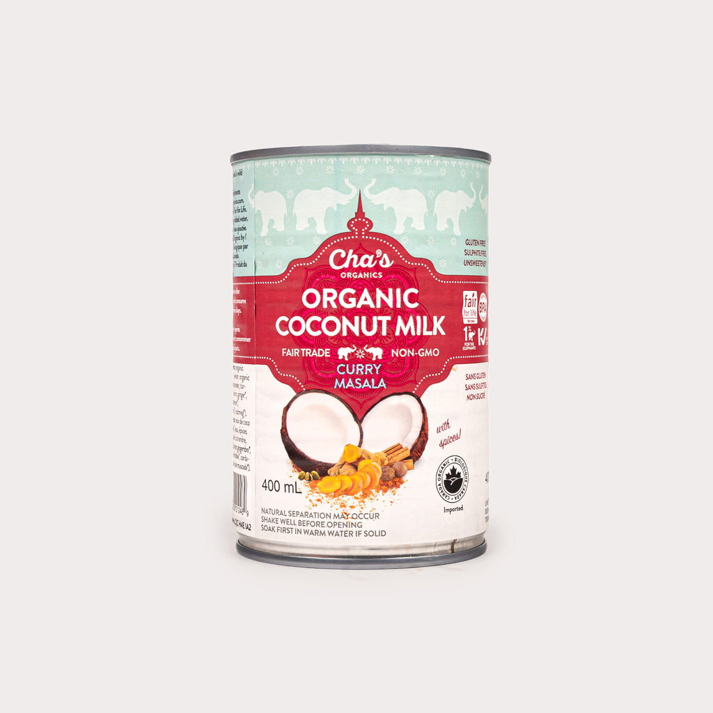Organic Coconut Milk, Curry Masala