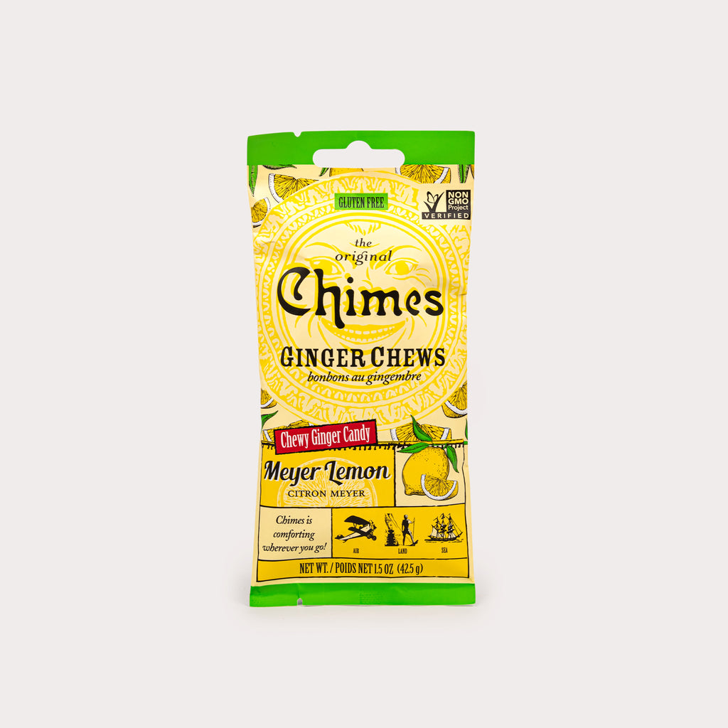 Gluten Free Ginger Candy, Meyer Lemon Chews