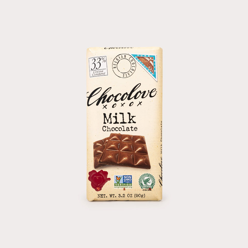 Non-GMO Chocolate Bar, Milk Chocolate