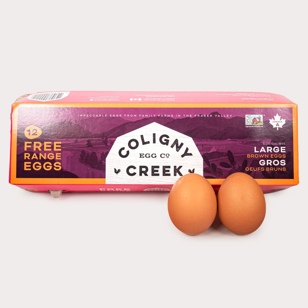 Free Range Eggs, Brown Large