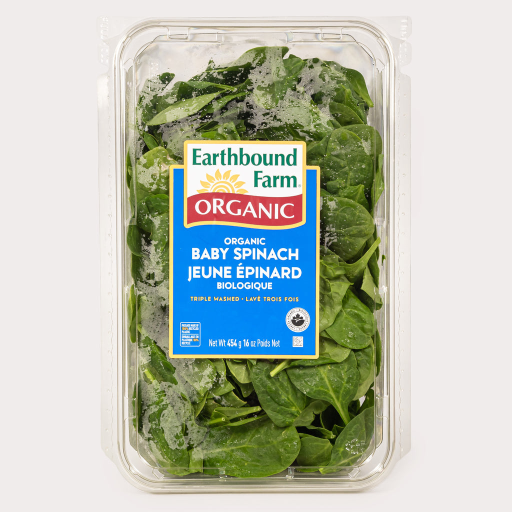 Organic Salad, Baby Spinach