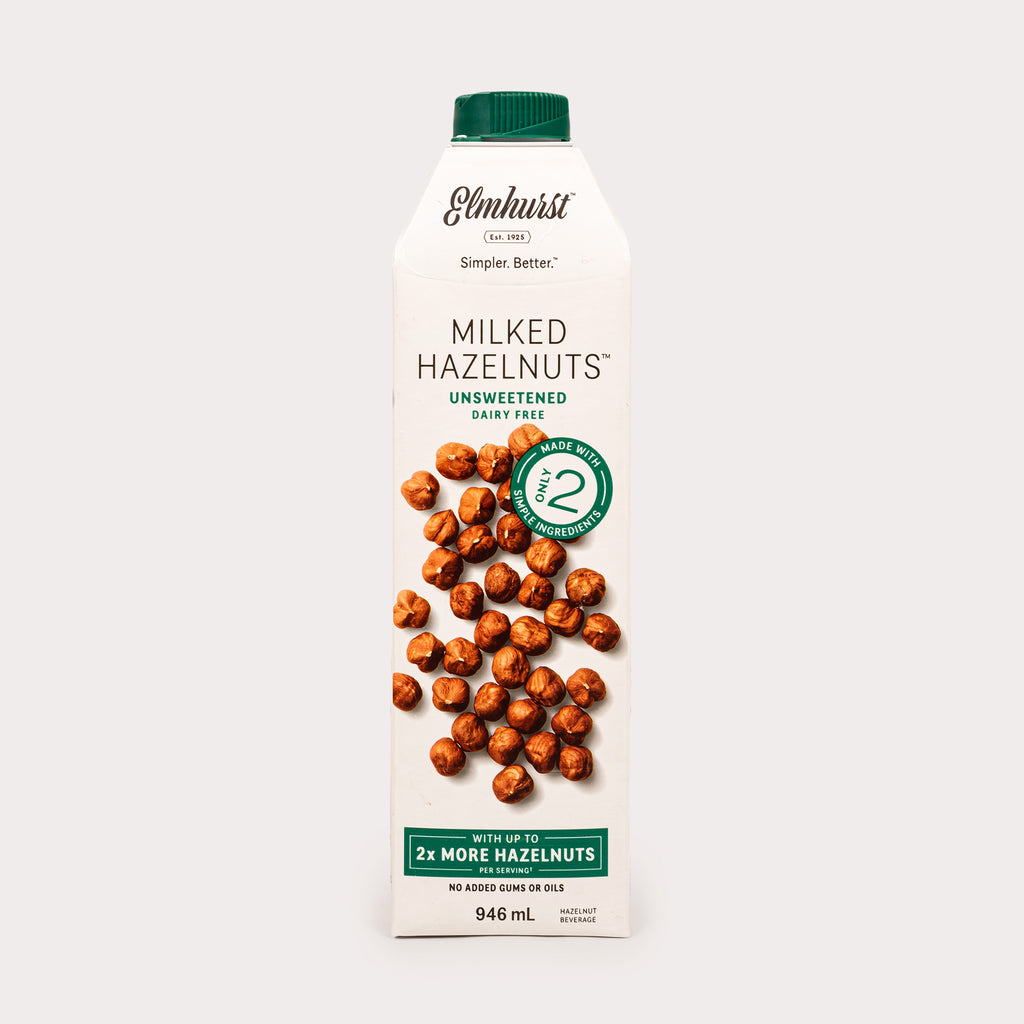 Vegan Plant Milk, Unsweetened Hazelnut