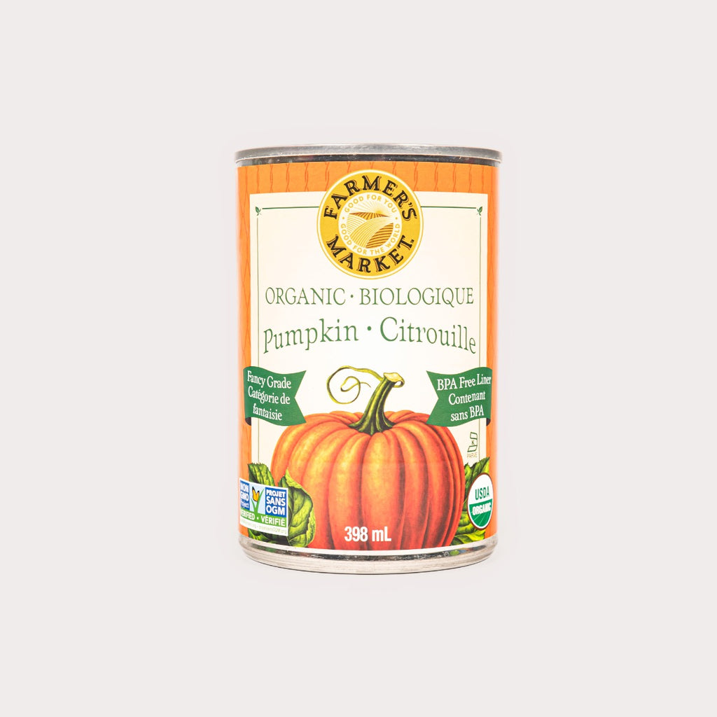 Organic Canned Puree, Pumpkin
