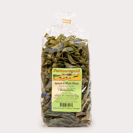 Egg Noodles, Spinach