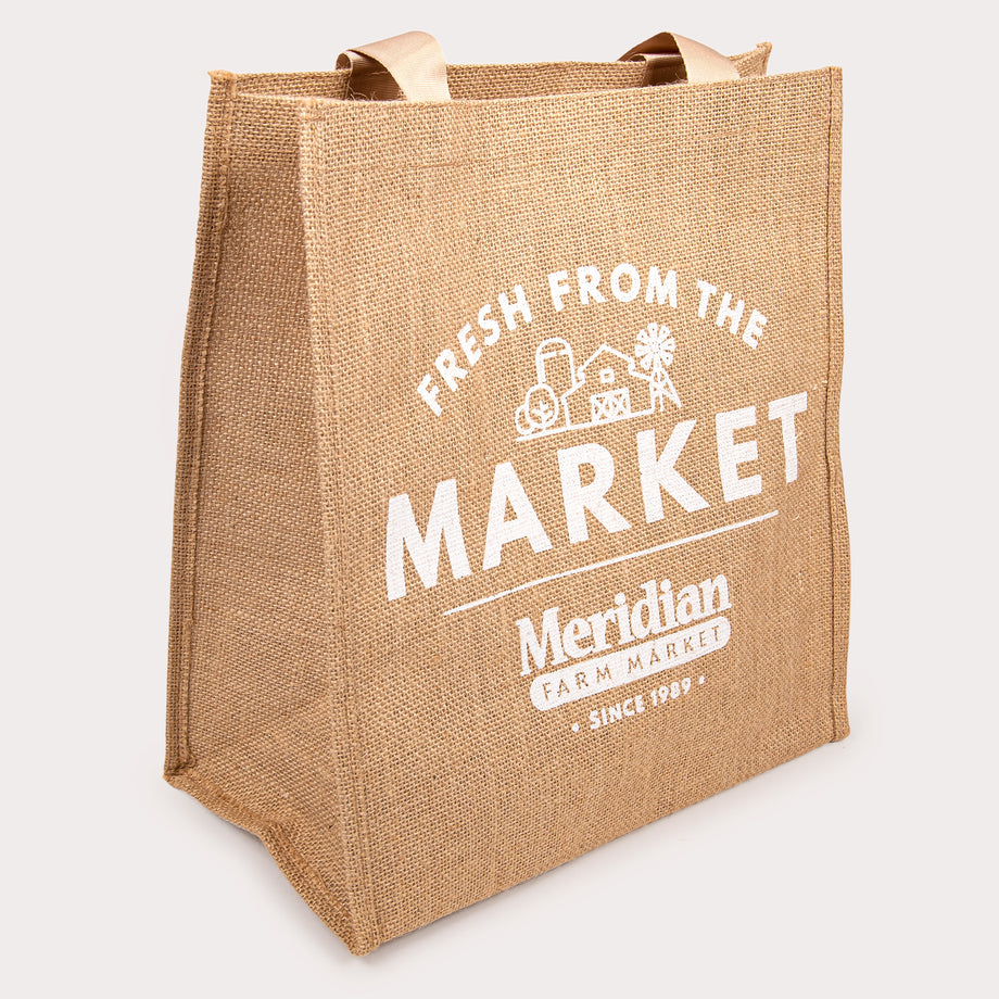 Jute hot sale market bag