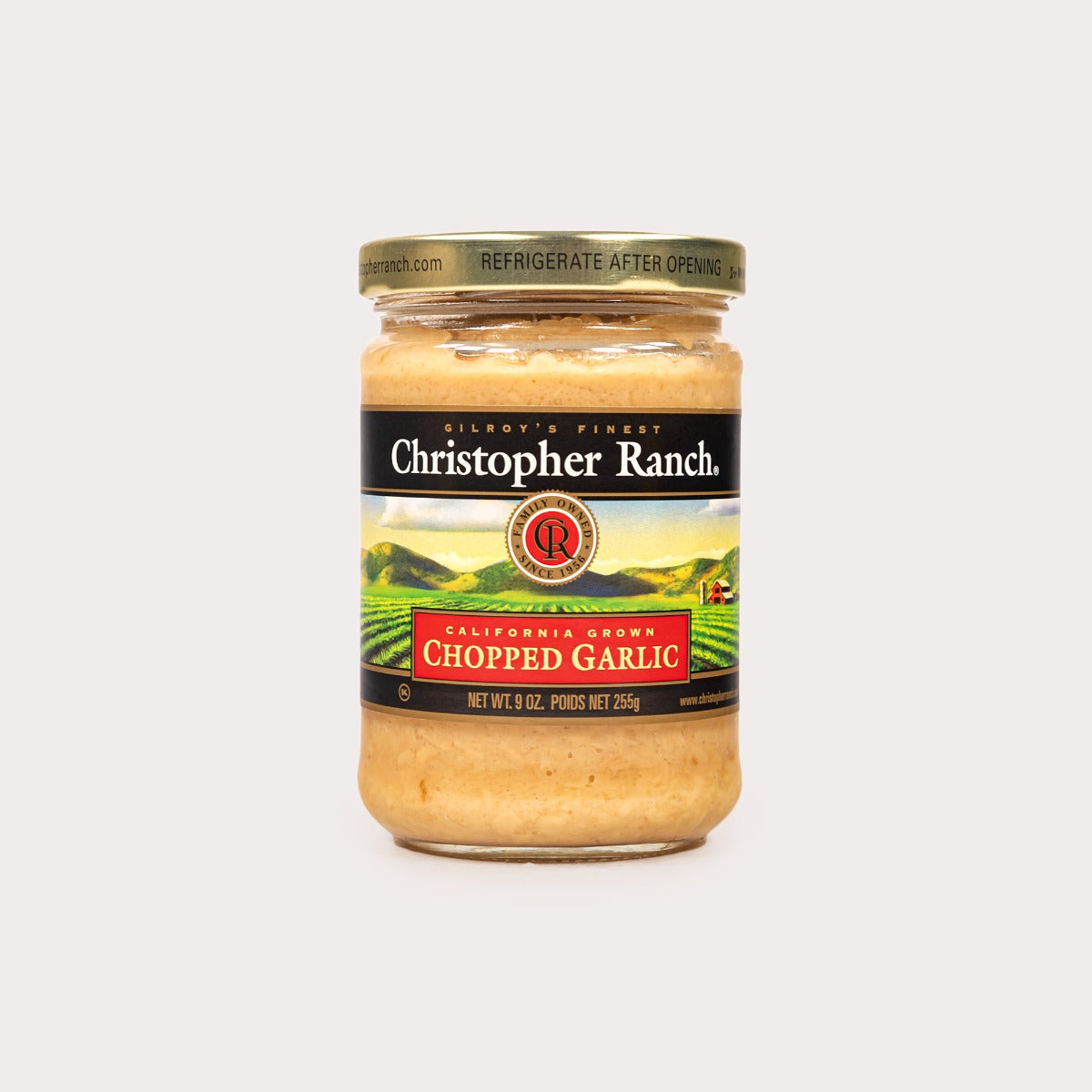 Organic Chopped Garlic in Oil