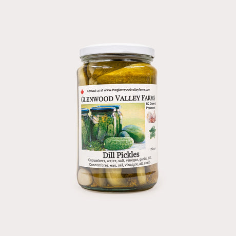 Local Garlic Dill Pickles