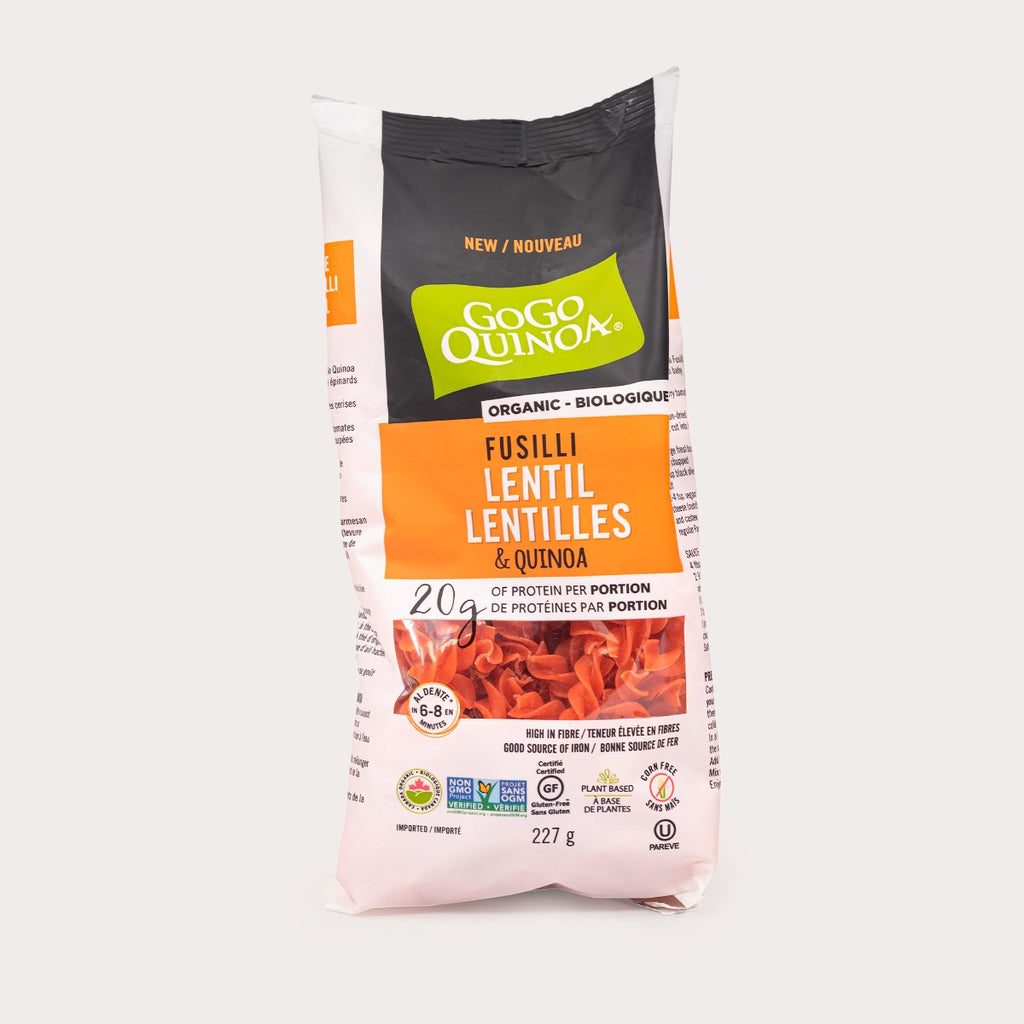 Organic Fusilli, Lentil & Quinoa