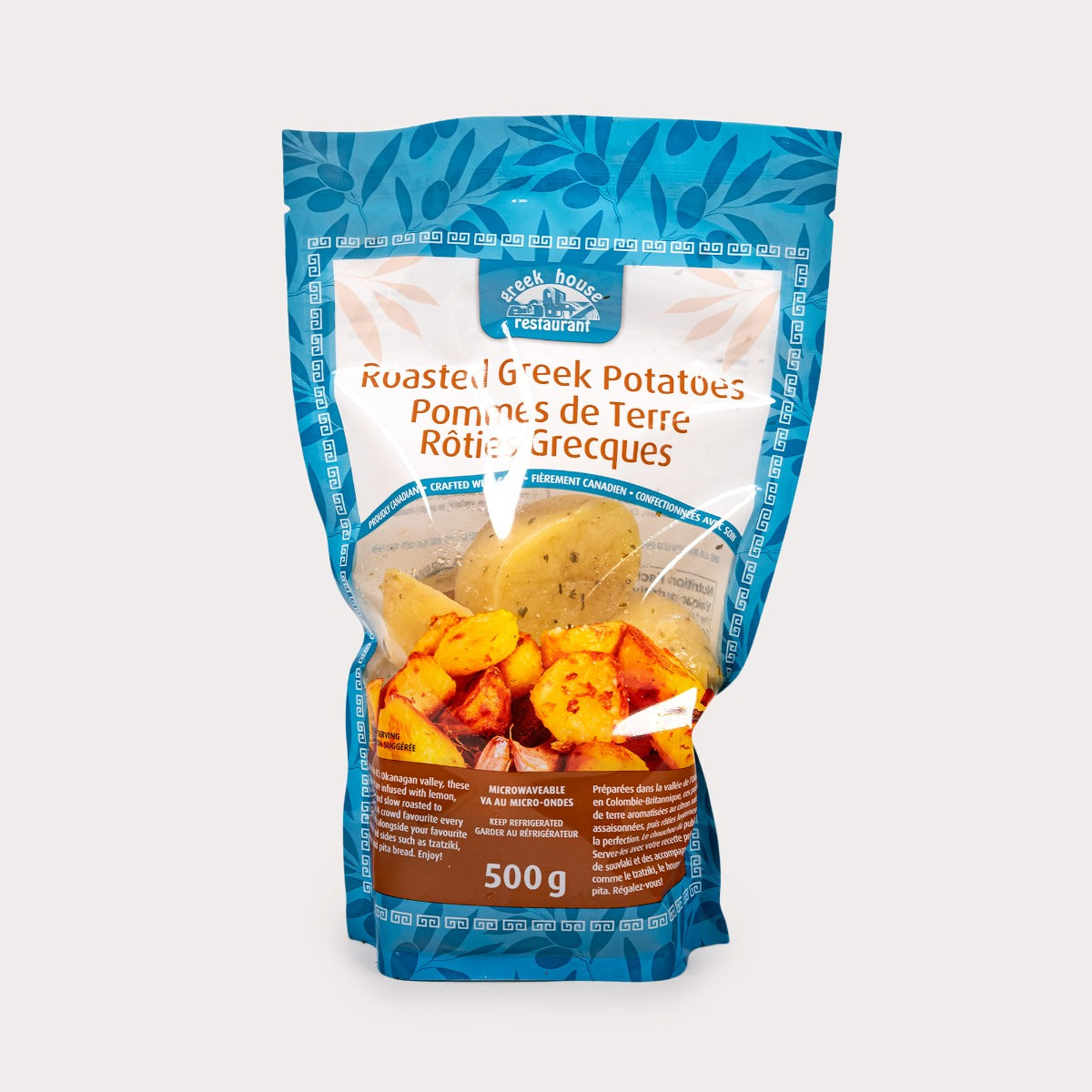 Local Potatoes, Roasted Greek