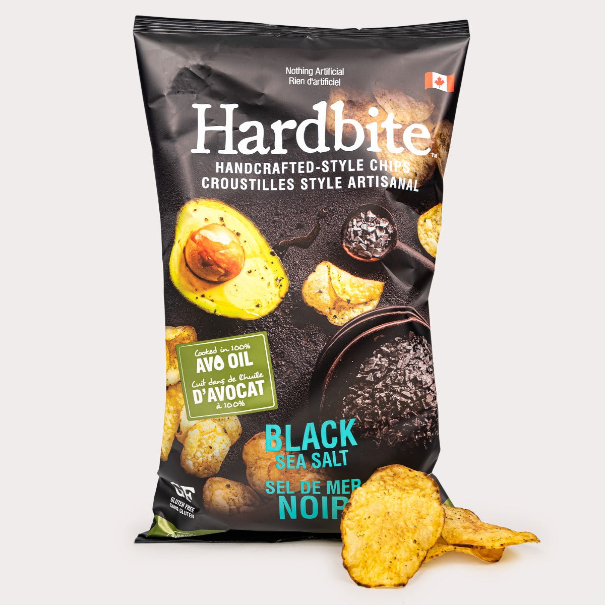 Local Gluten Free Potato Chips, Black Sea Salt