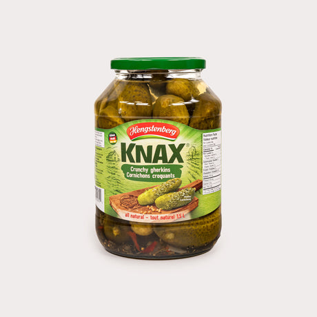 Gluten Free Knax Gherkins, Crunchy
