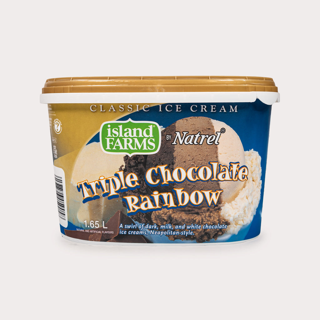 Ice Cream, Triple Chocolate Rainbow