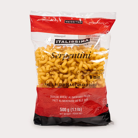 Pasta, Serpentini
