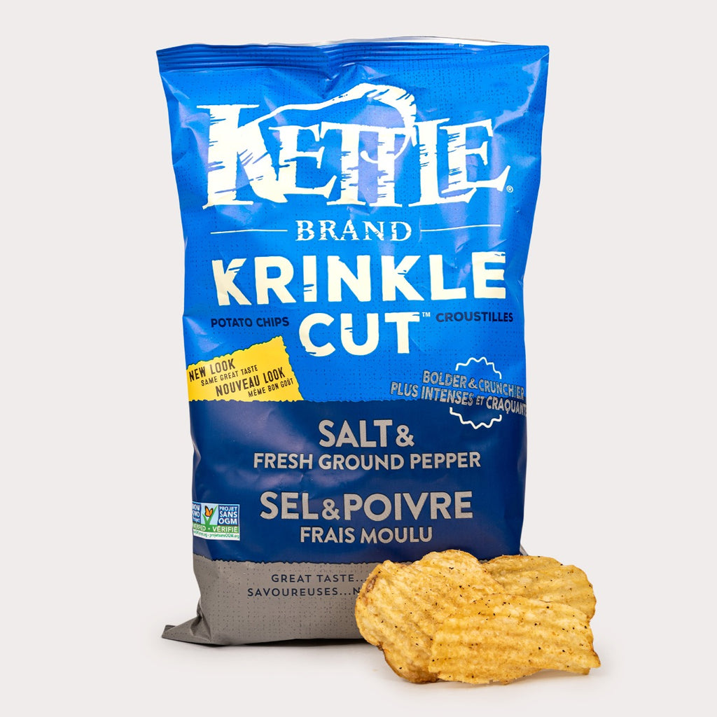 Potato Chips, Krinkle Cut Salt & Pepper