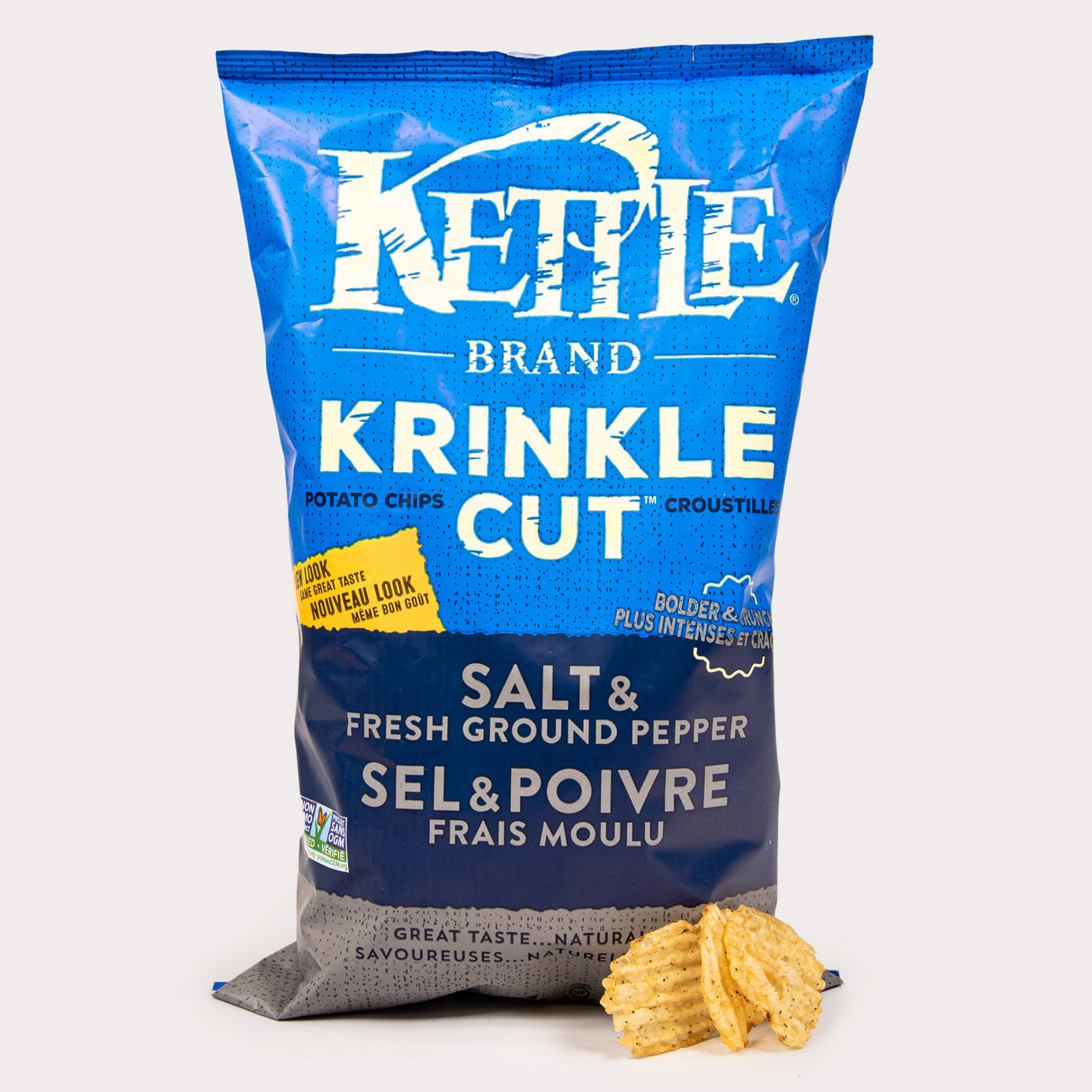 Potato Chips, Krinkle Cut Salt & Pepper