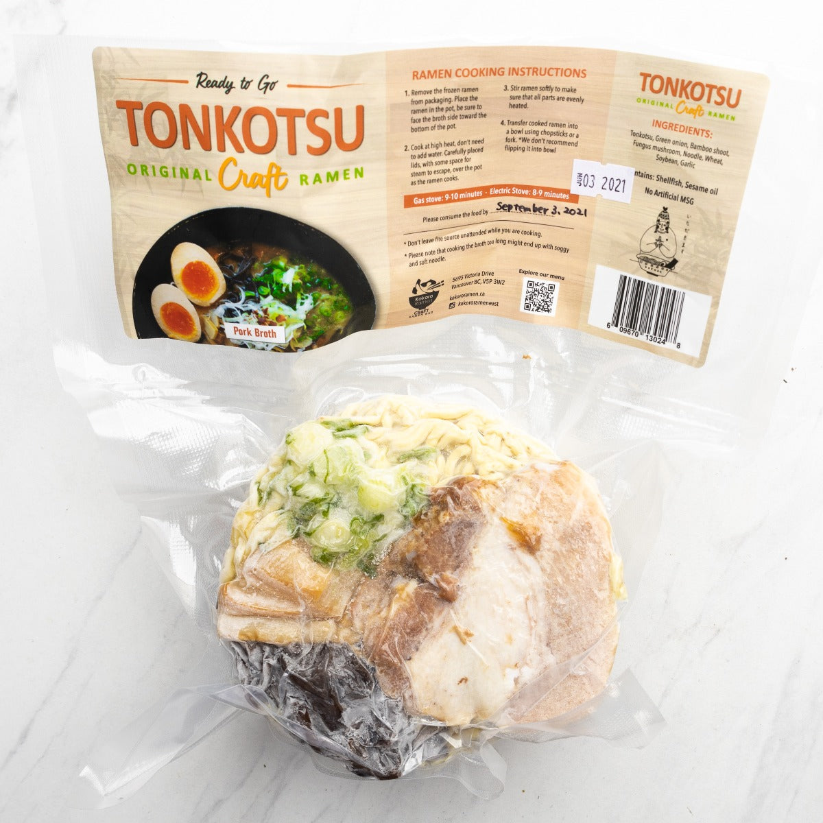 Local Ramen, Pork Tonkotsu (Frozen)