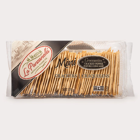 Non GMO Crackers, Mini Pepper Croccantini